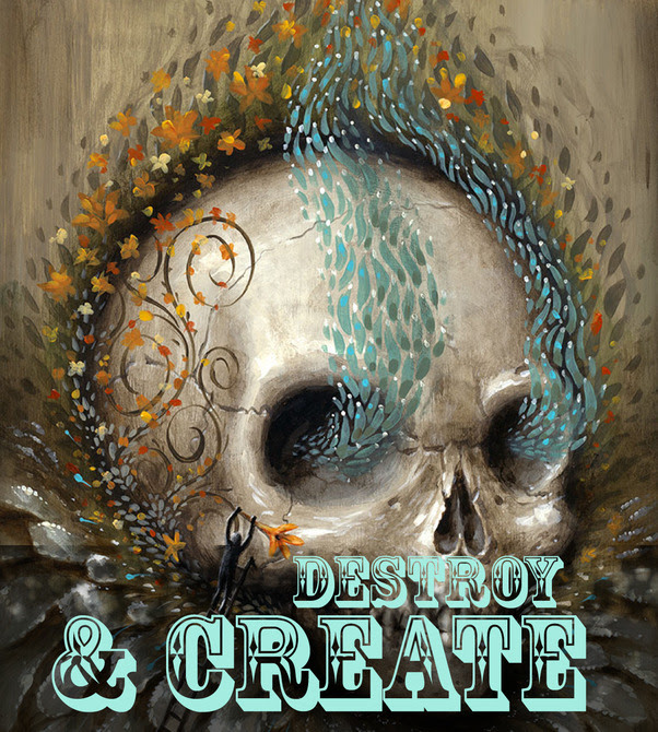 Destroy and create logo Destroy and create logo